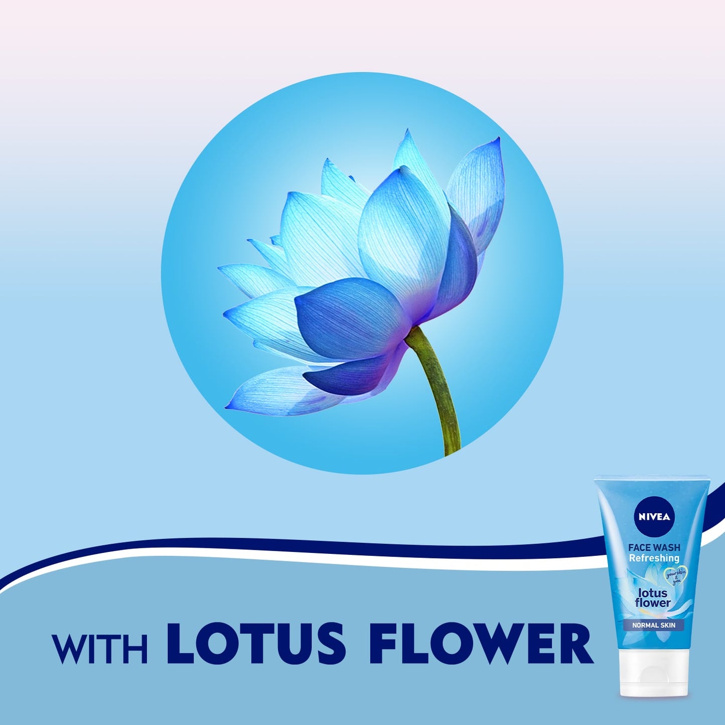 Refreshing Face Wash Normal Skin Lotus Flower 150ml