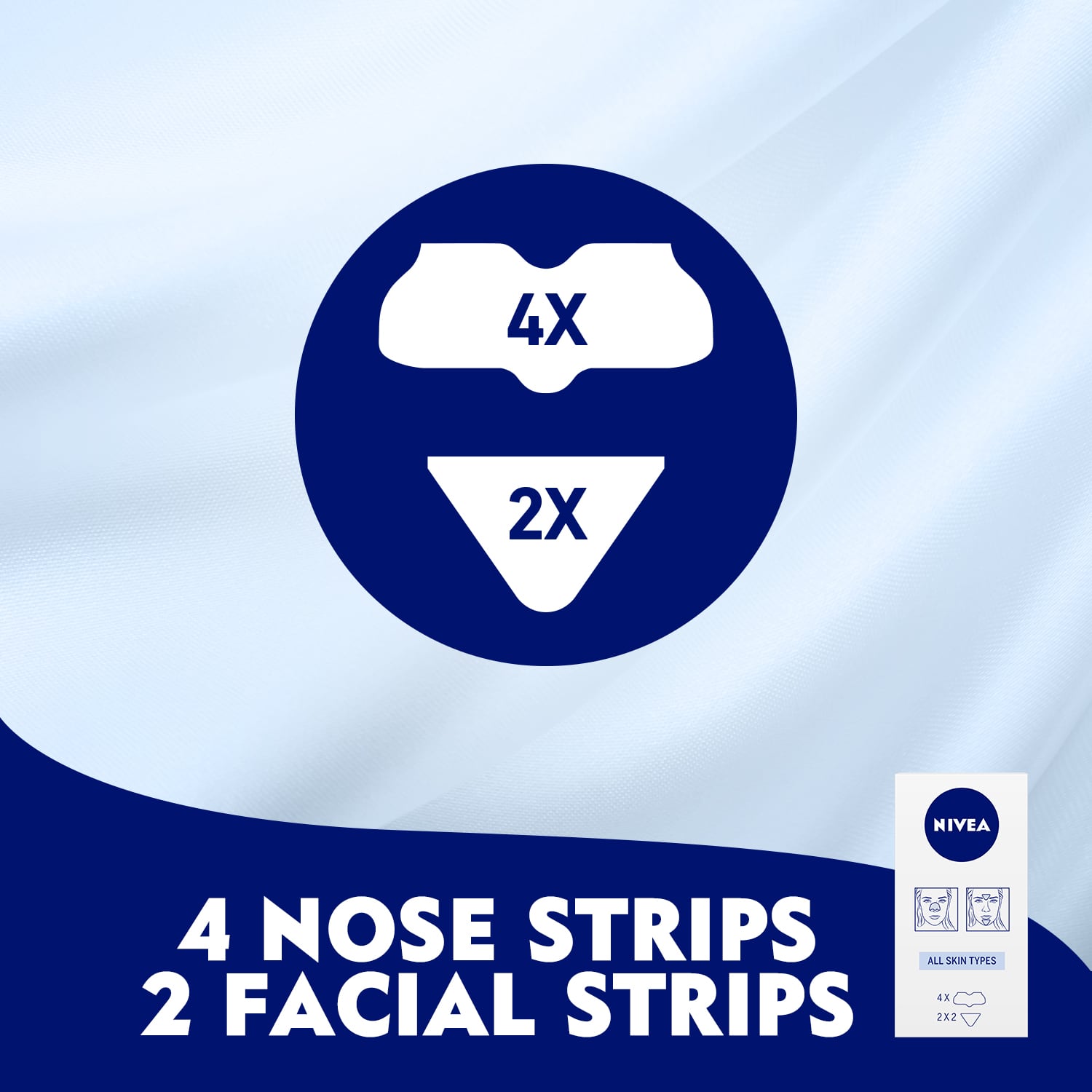Skin Refining Clear-Up Nose Strips Citric Acid 6pcs
