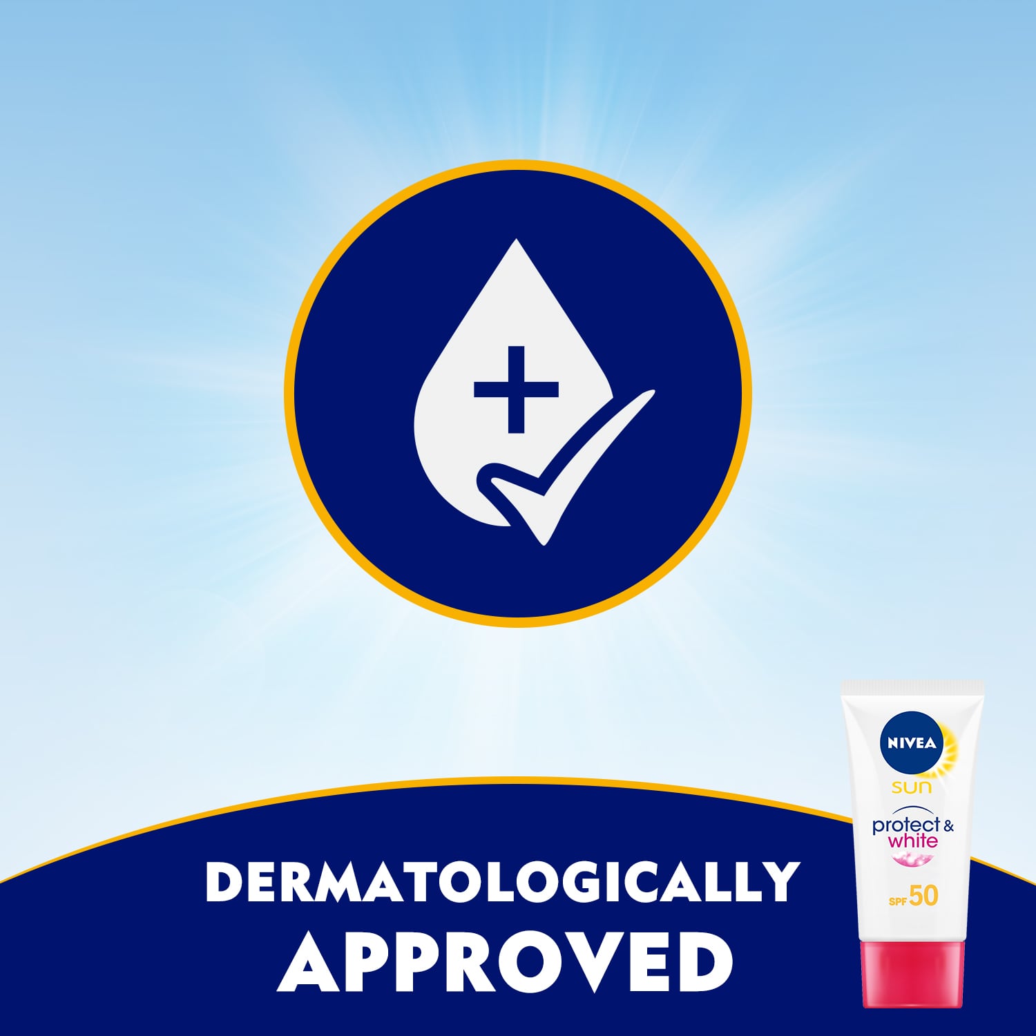 Sun Protect & White Face Sun Cream SPF50 50ml