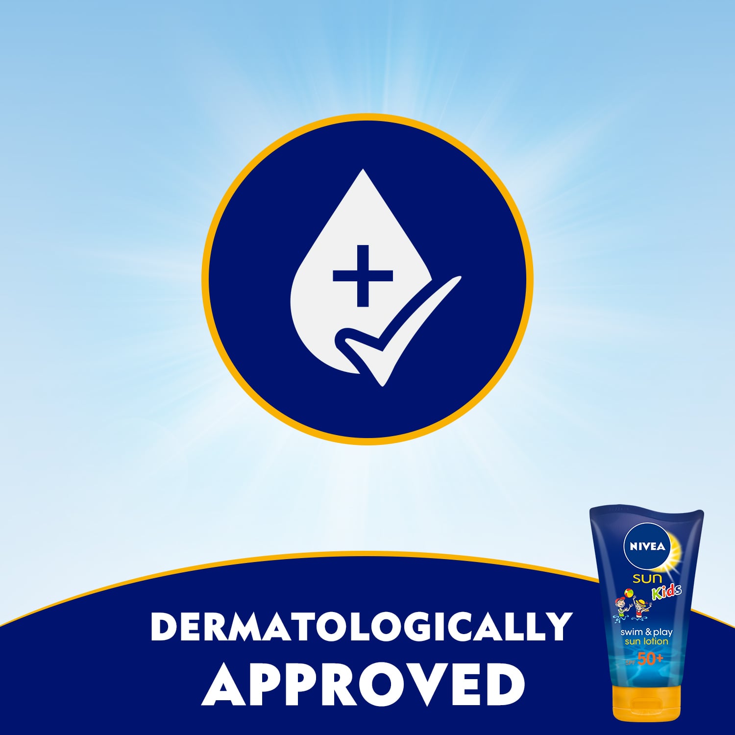 Sun Kids Swim & Play Sun Lotion Cream SPF50+ 50ml