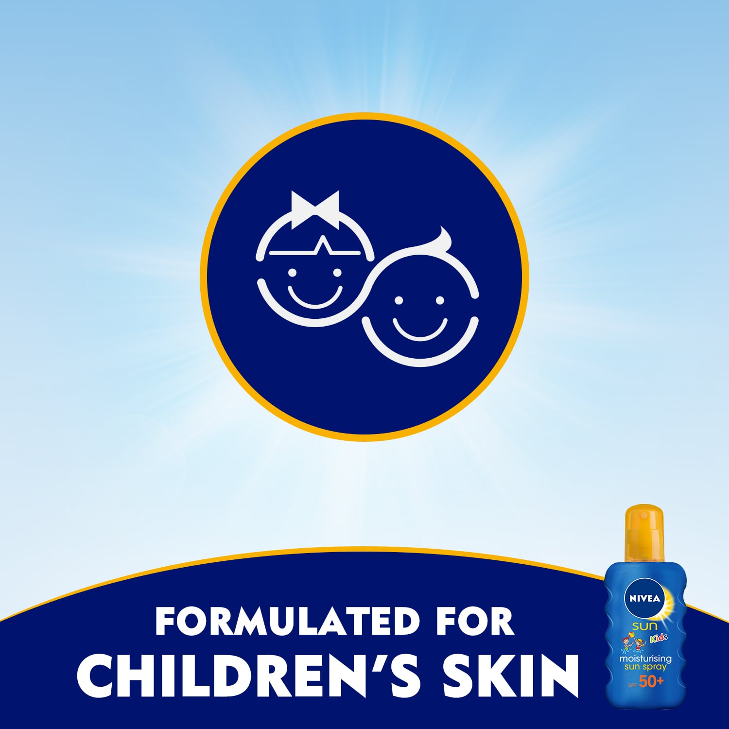 Sun Kids Moisturising Sun Spray SPF50+ 200ml