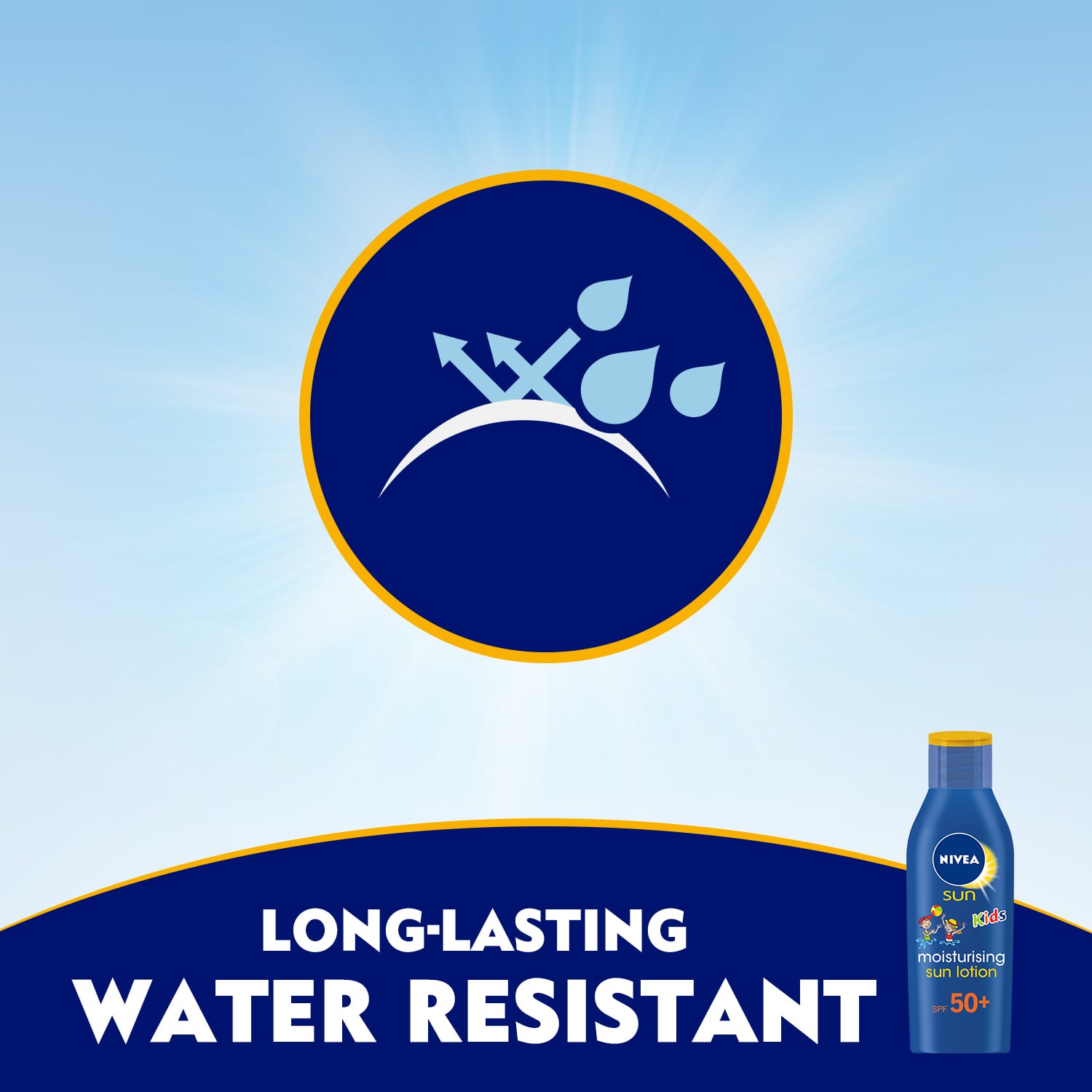 Sun Kids Moisturising Sun Lotion Cream SPF50+ 200ml