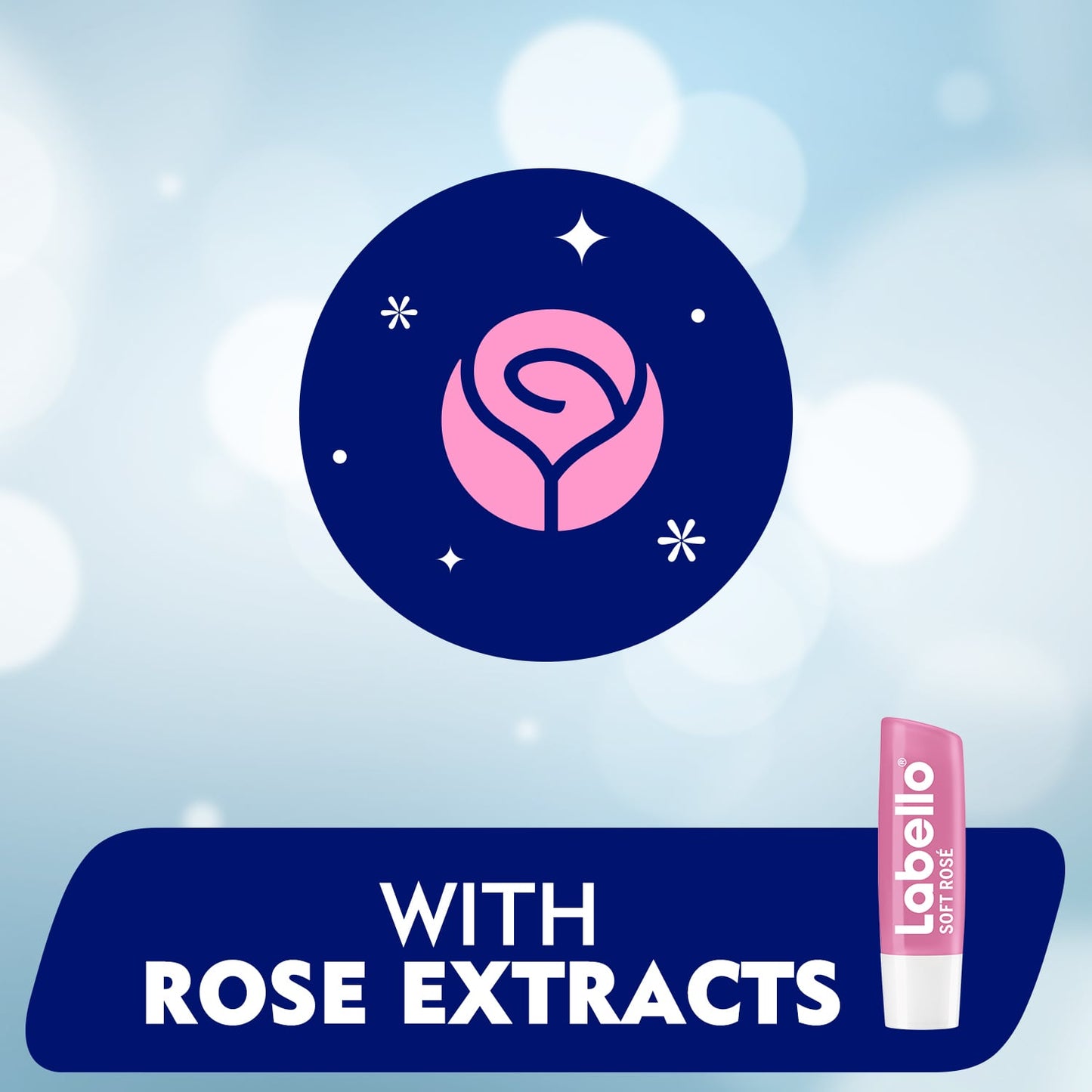 Lip Balm Caring 4.8g Soft Rose