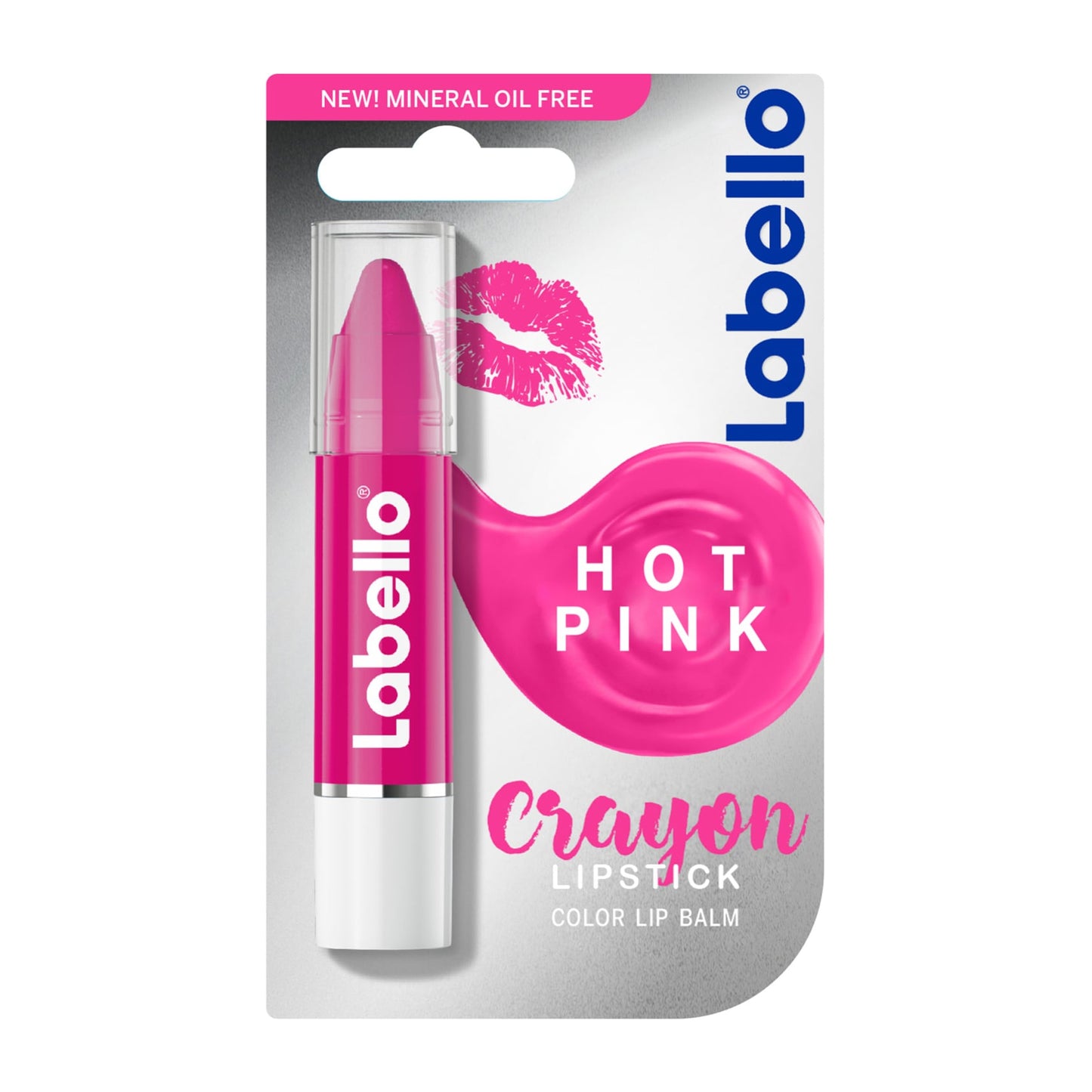 Crayon Lipstick Colour Lip Balm 3g Hot Pink|3g