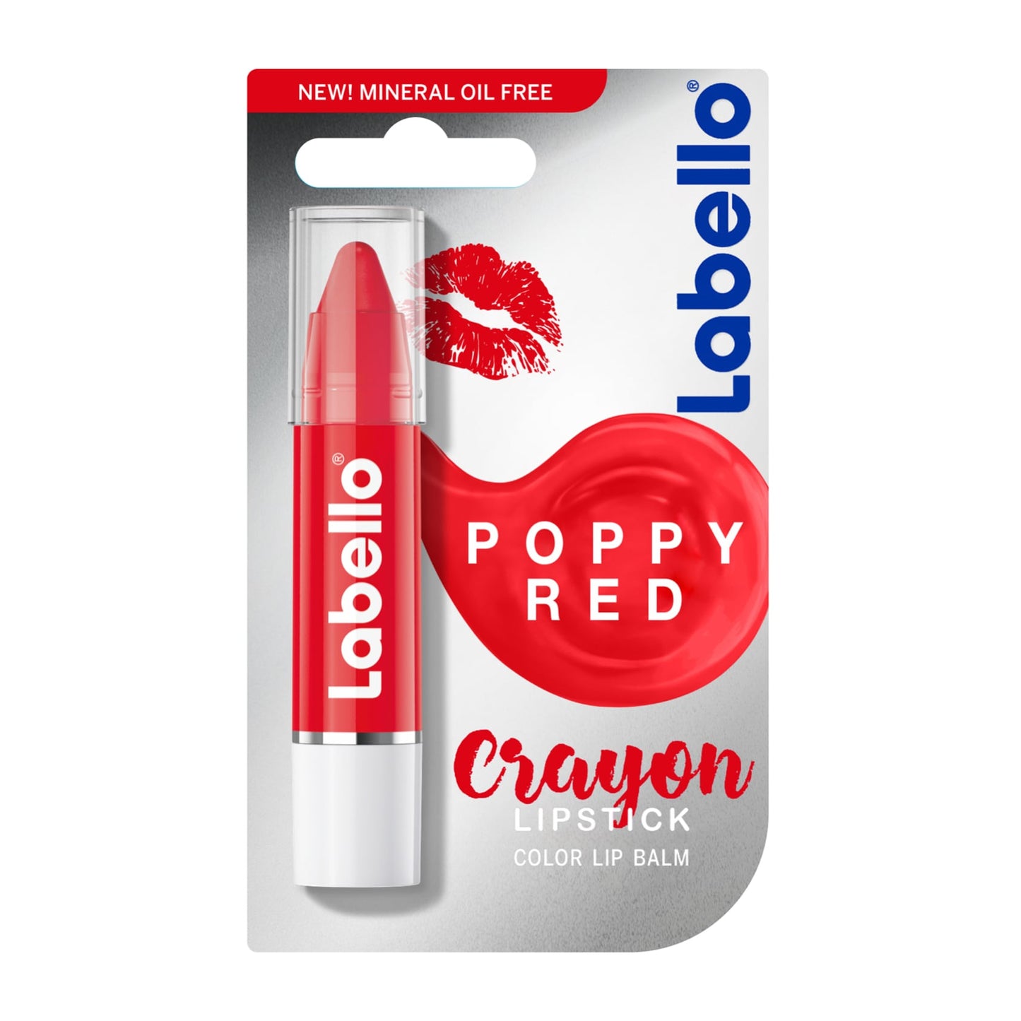 Crayon Lipstick Colour Lip Balm 3g Poppy Red|3g