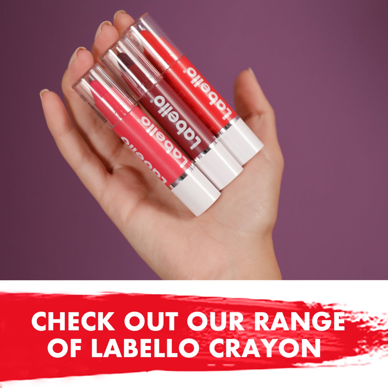 Crayon Lipstick Colour Lip Balm 3g Poppy Red|3g