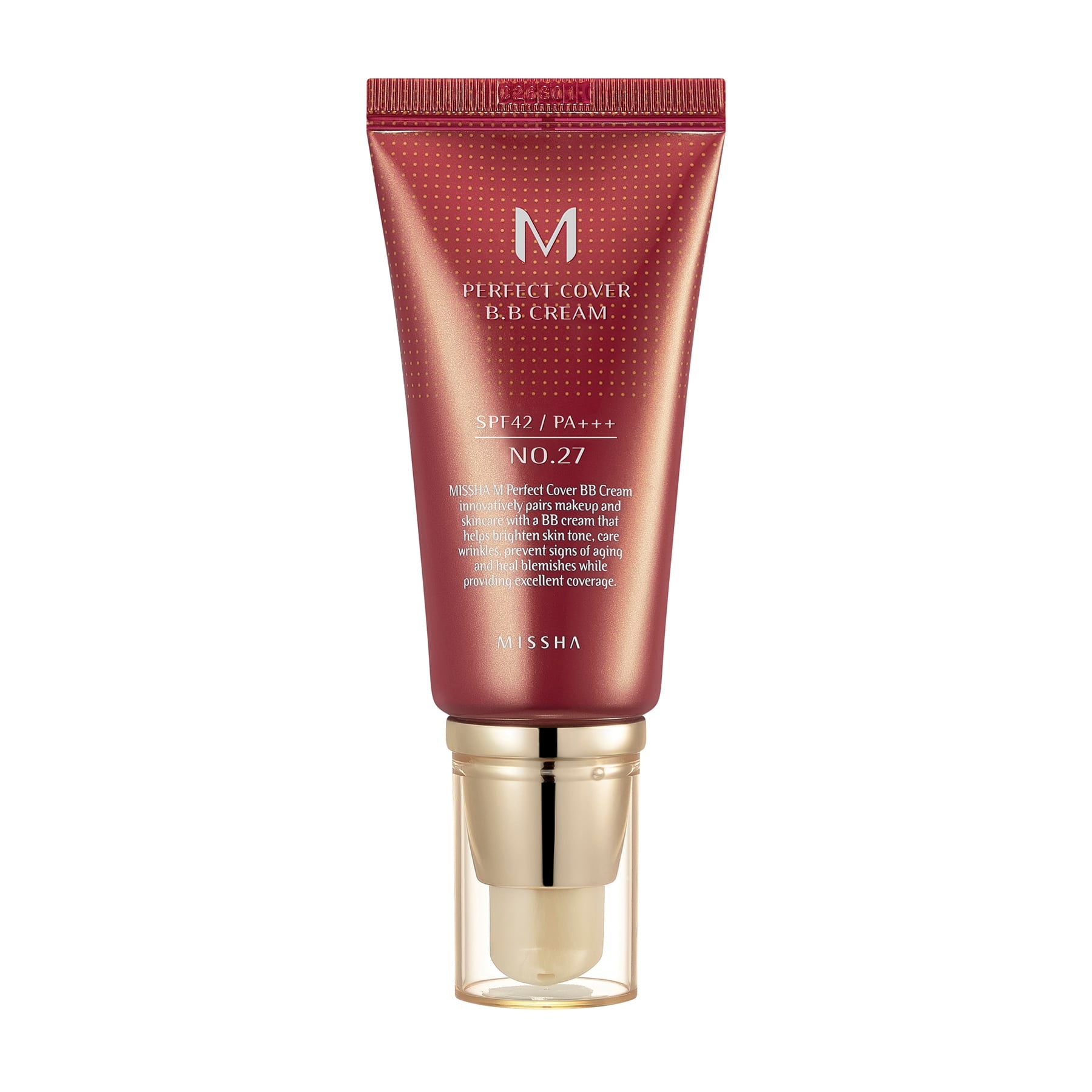 M Perfect Cover BB Cream SPF42 PA+++ 27 Honey Beige|50ml