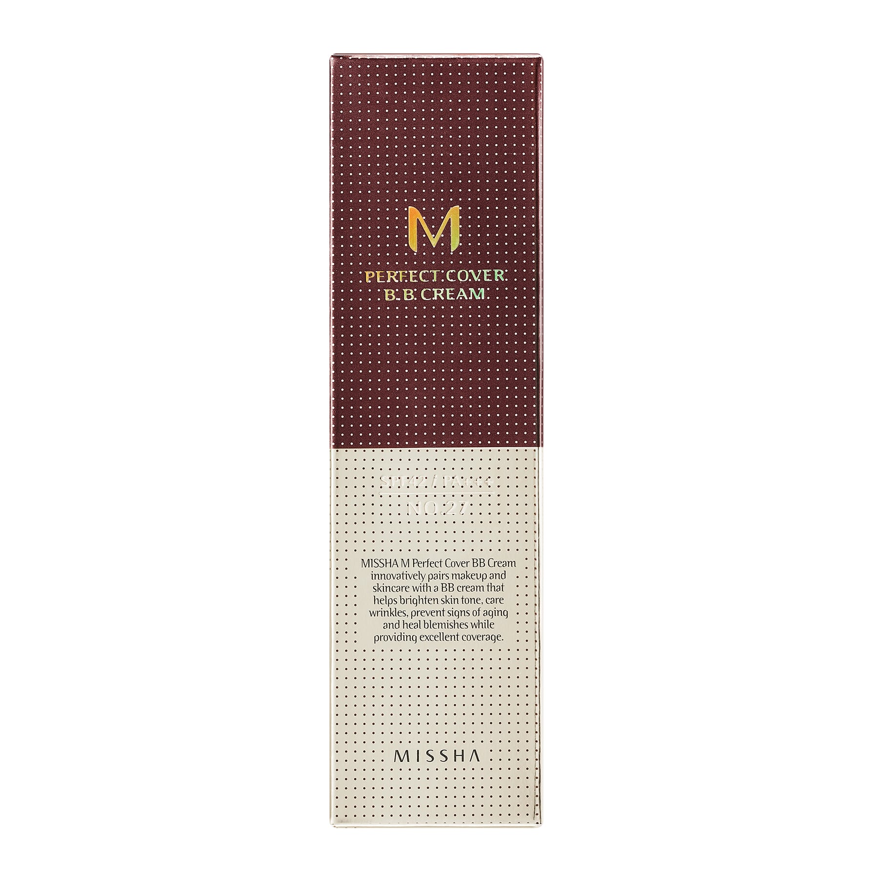 M Perfect Cover BB Cream SPF42 PA+++ 27 Honey Beige|50ml