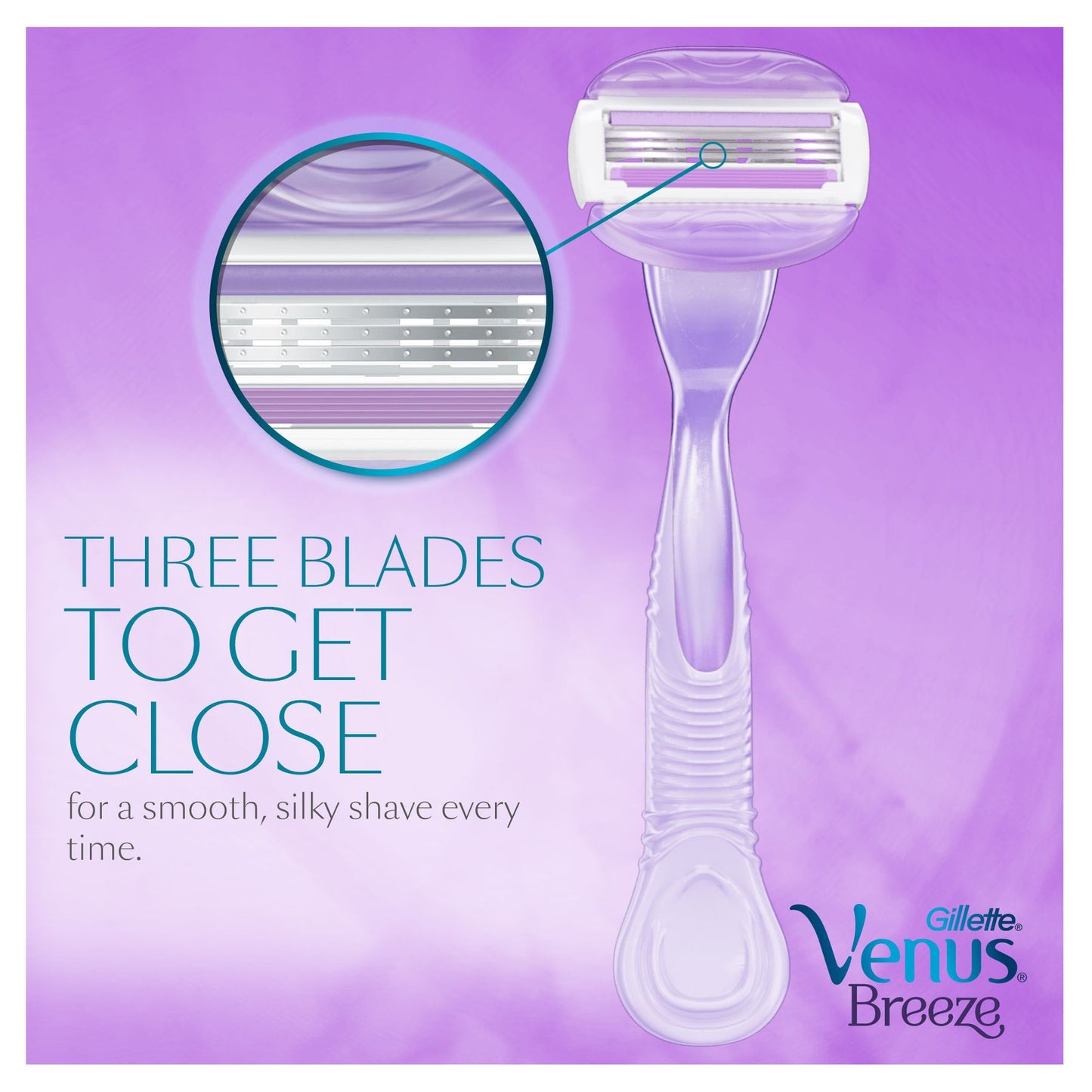 Breeze Women's Razor Blade Refill 4pcs