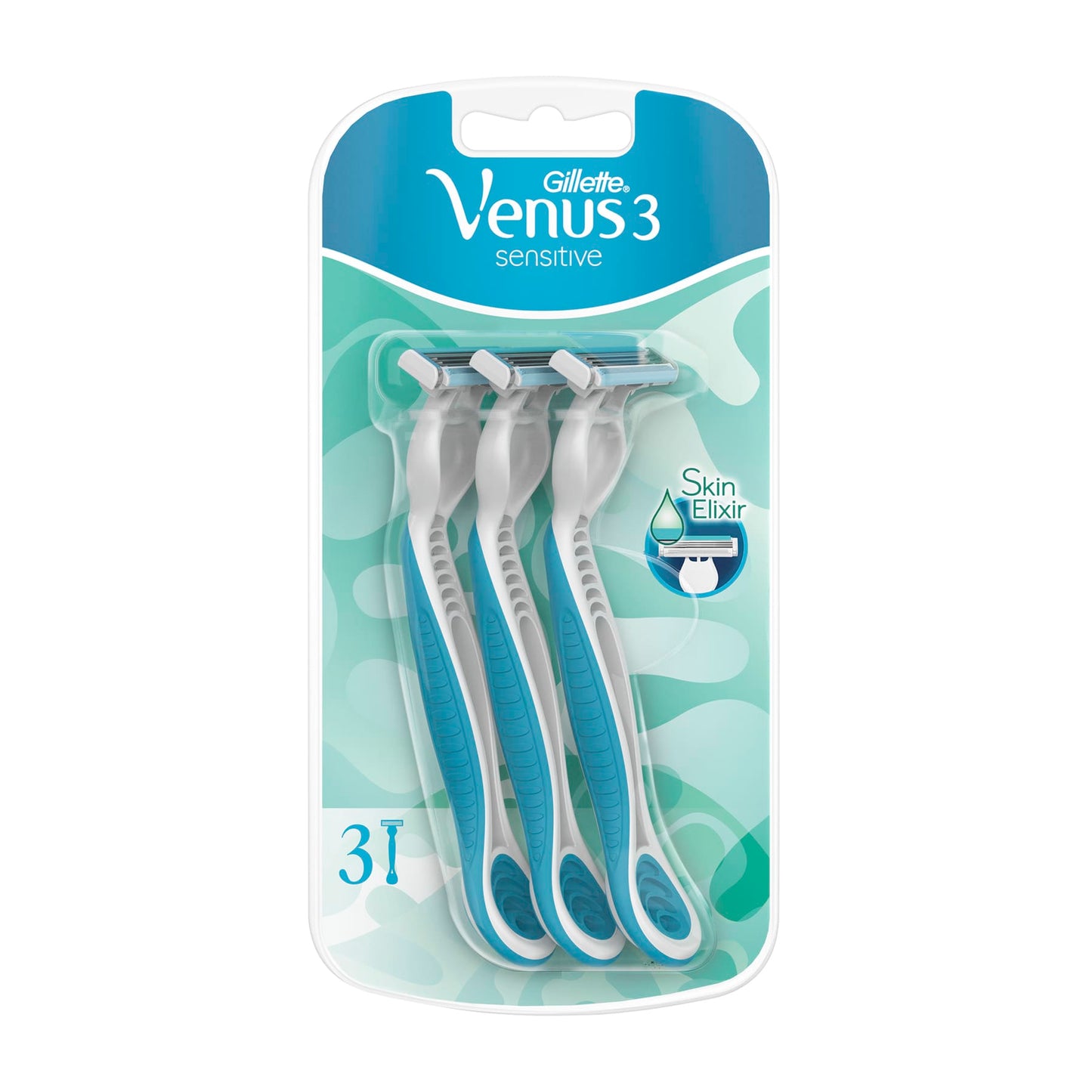 3 Sensitive Disposable Women's Razor 3pcs
