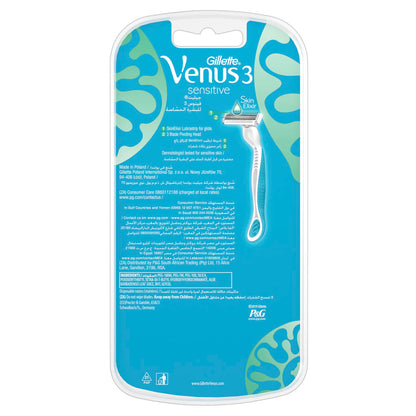 3 Sensitive Disposable Women's Razor 3pcs