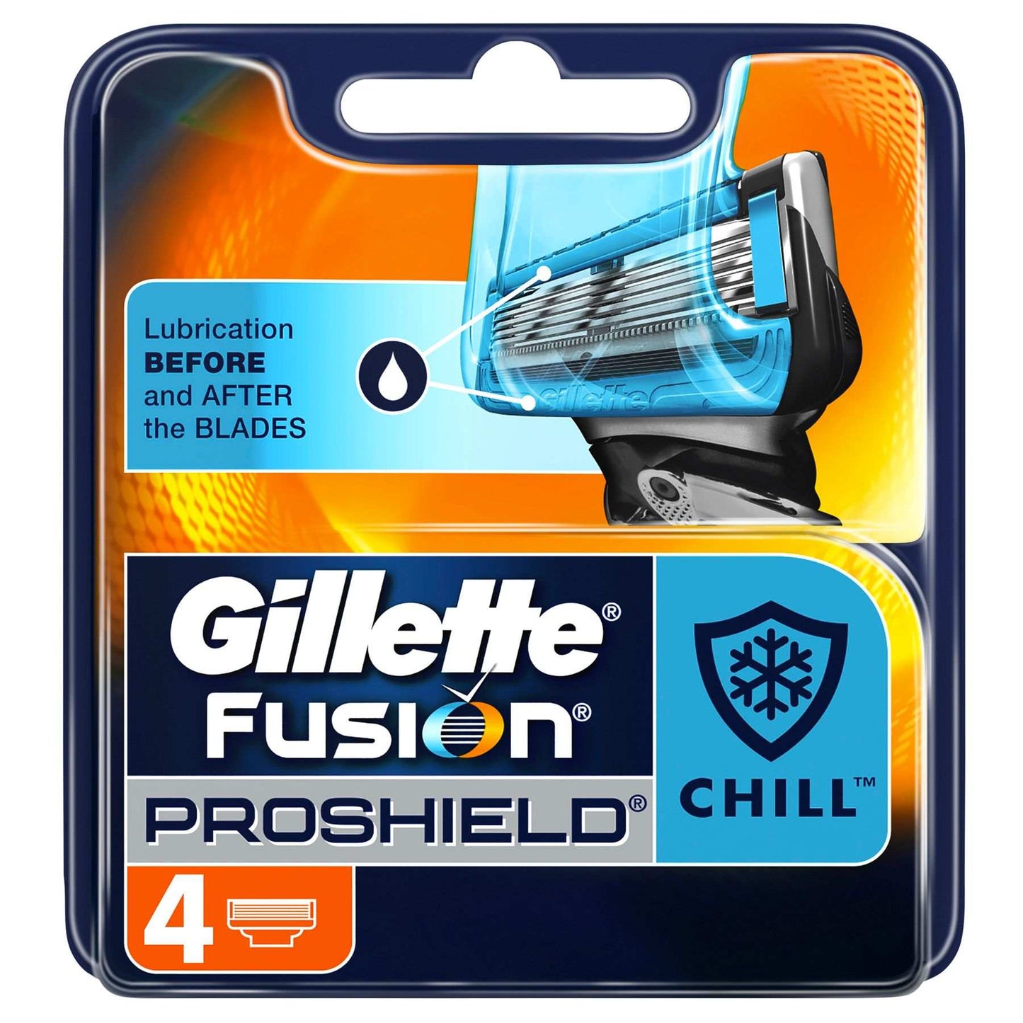 Fusion5 ProShield Razor Blades Refill Chill 4pcs