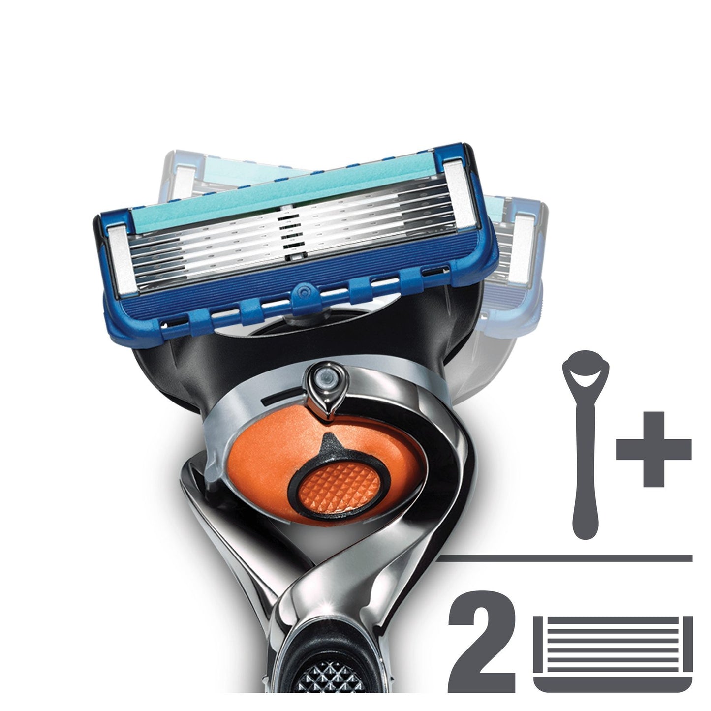 Fusion5 ProGlide FlexBall Razor + 2 Blades