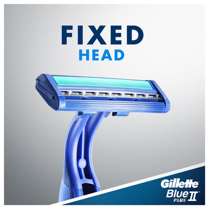Blue II Plus Disposable Razors 10pcs