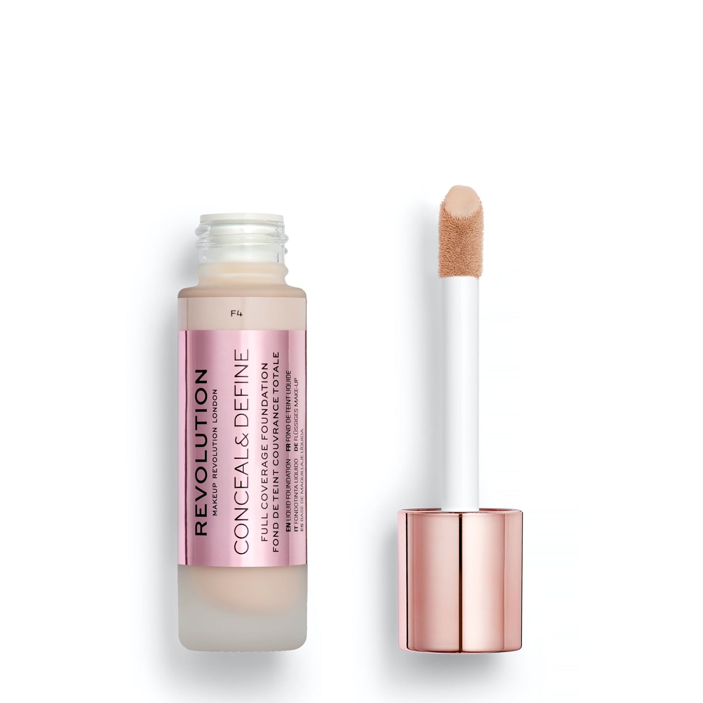 Conceal & Define Matte Finish Foundation 23ml F4 Light/Pink|23ml