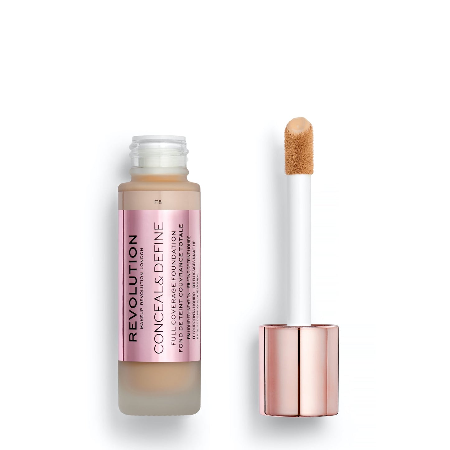 Conceal & Define Matte Finish Foundation 23ml F8 Light/Medium|23ml