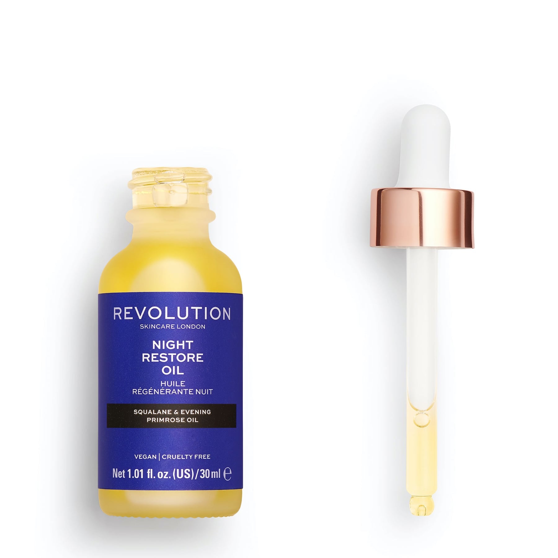 Night Restore Face Oil Squalane & Evening Primrose Oil 30ml 30ml