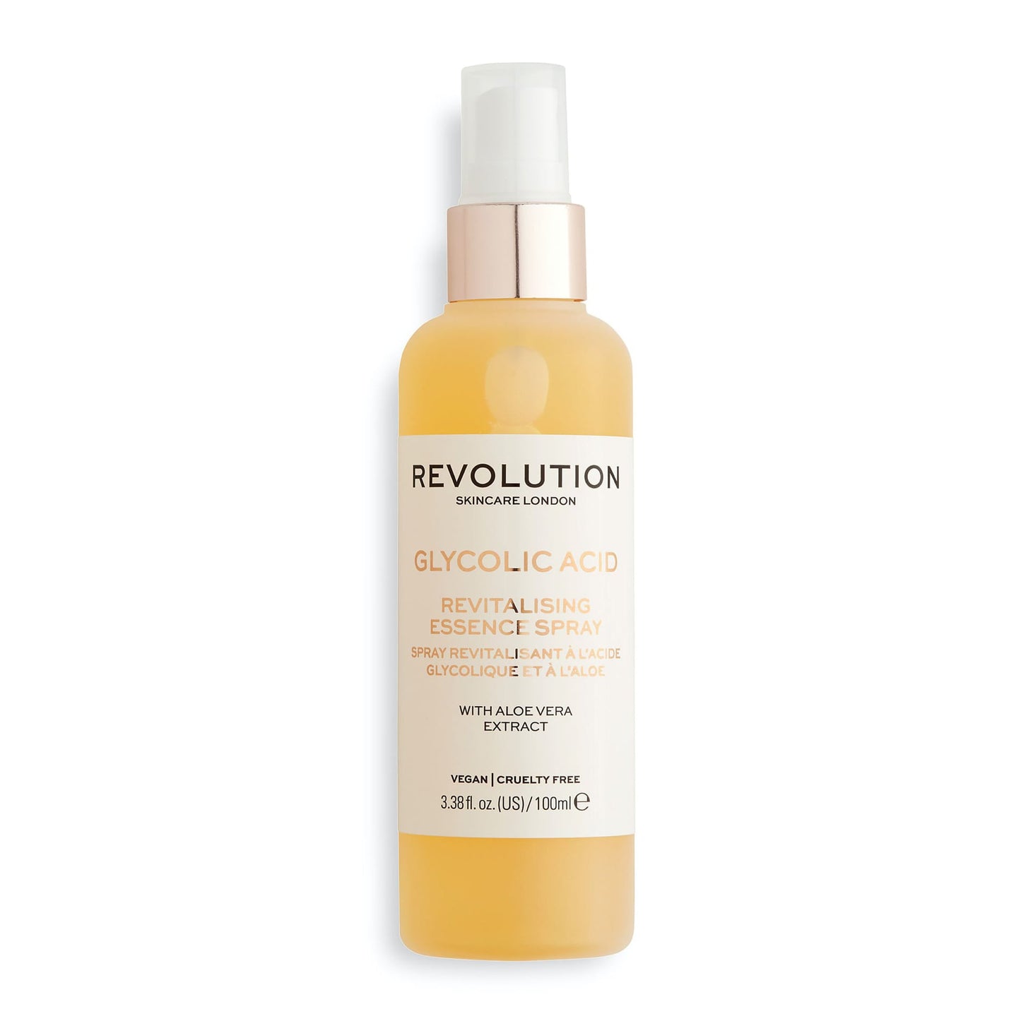 Revitalising Essence Hydrating Spray Glycolic Acid & Aloe Vera Extract 100ml 100ml