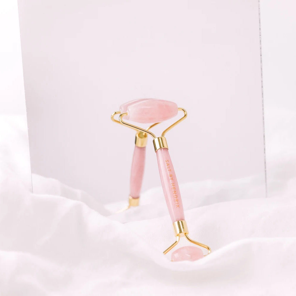 Face Roller Rose Quartz 1pc