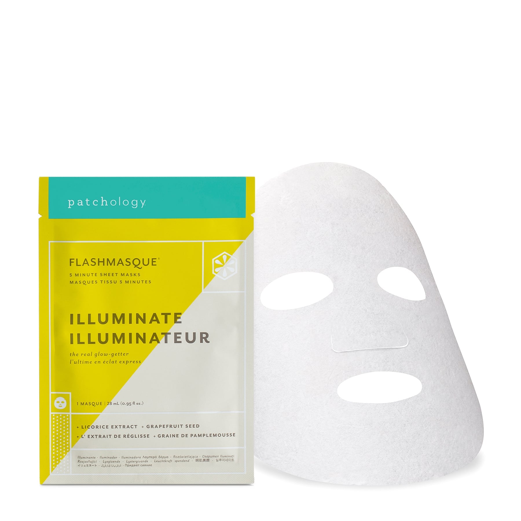 FlashMasque Illuminate Sheet Mask 1pc