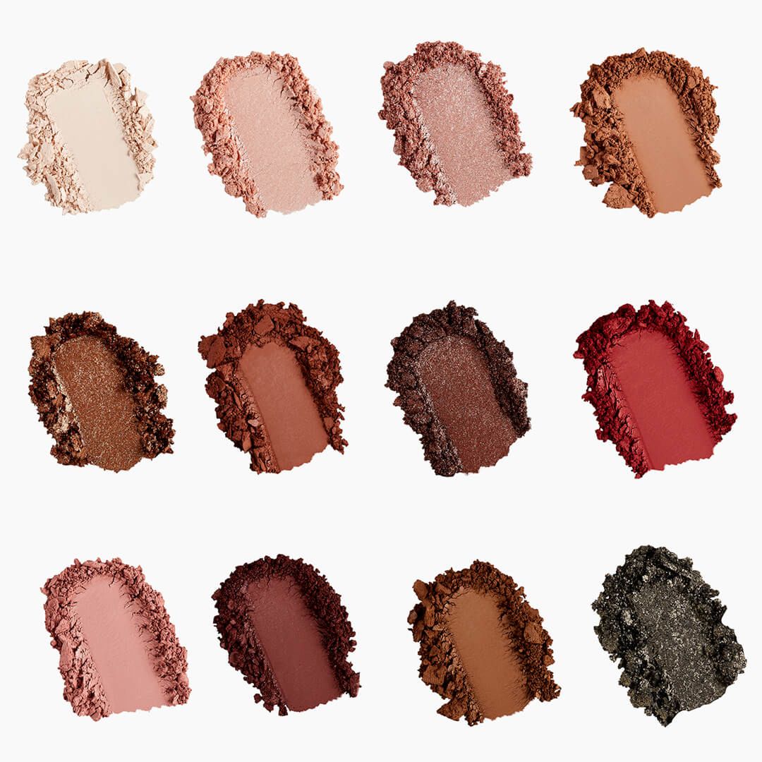 Eyeshadow Palette Warm Neutrals - 12 shades Warm Neutrals|13.4g