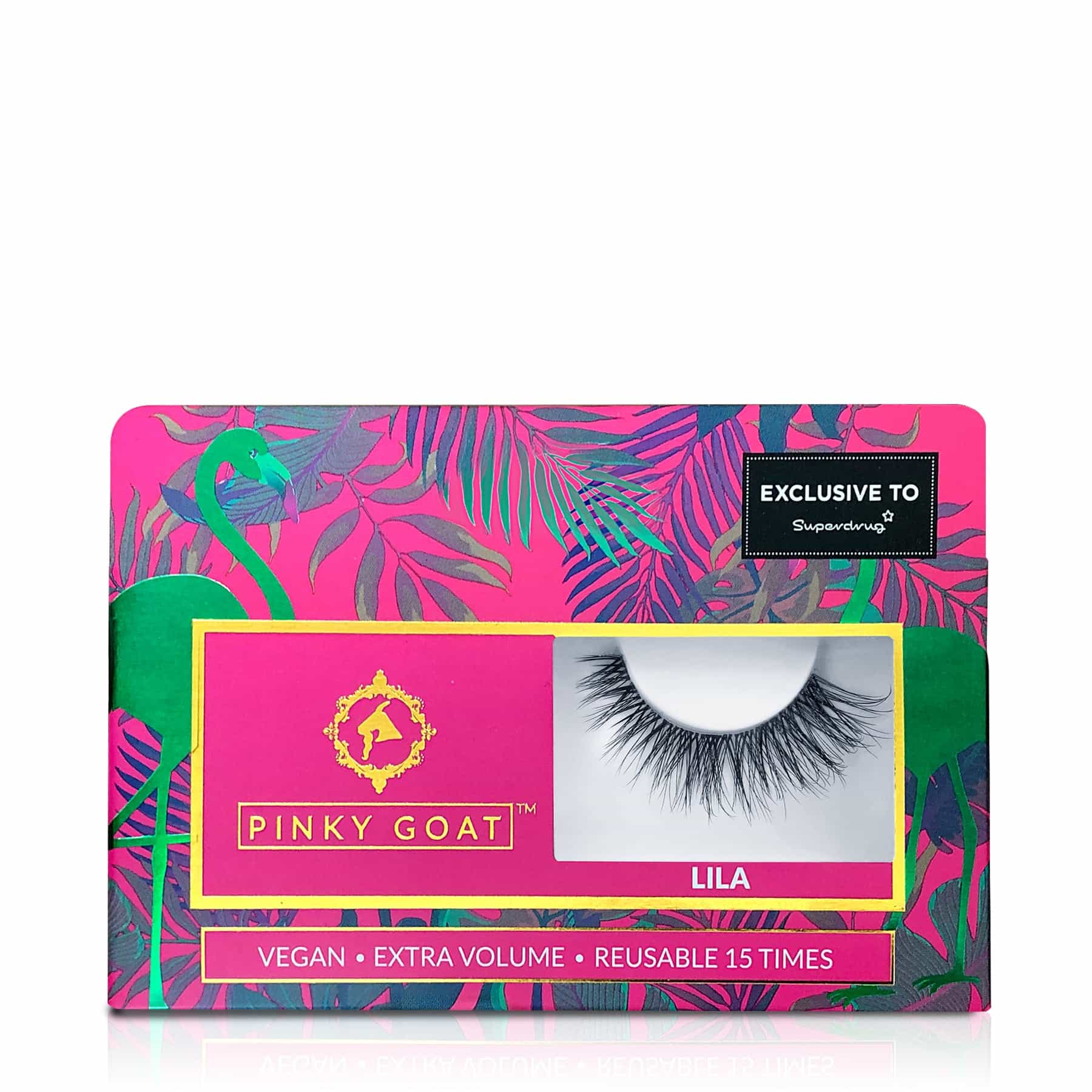 Lila False Eyelashes Vegan 1 pair 10.5g