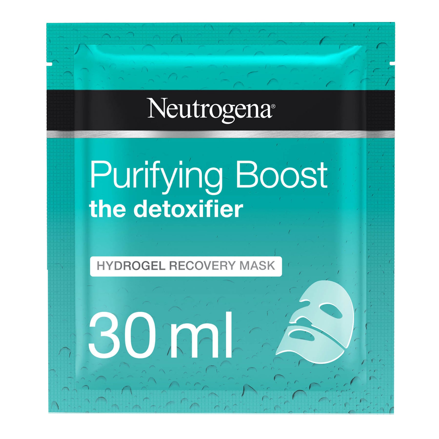 Purifying Boost Hydrogel Recovery Sheet Mask The Detoxifier 1pc 30ml