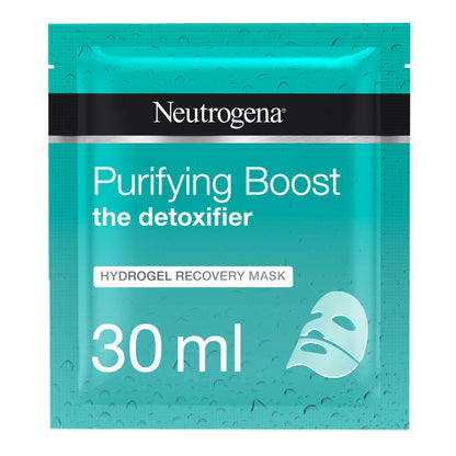 Purifying Boost Hydrogel Recovery Sheet Mask The Detoxifier 1pc 30ml
