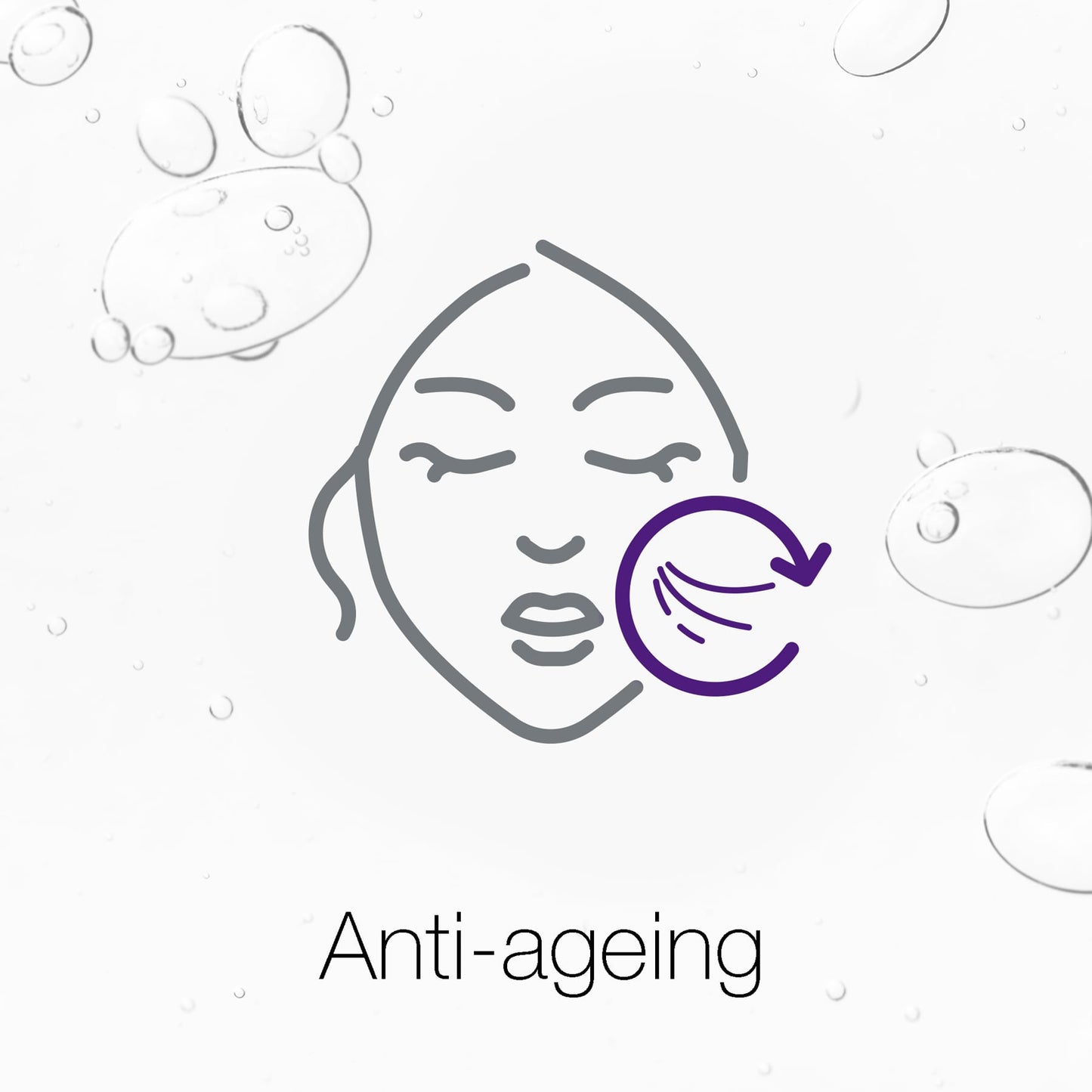 Timeless Boost Hydrogel Recovery Sheet Mask The Fine Line Smoother 1pc Purple|30ml