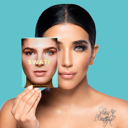 Colour Contact Lenses 6 Months Turquoise