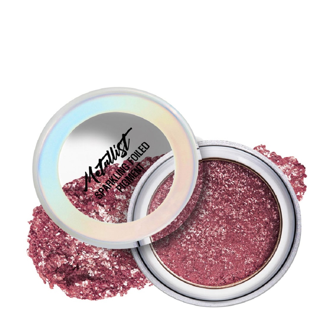 Metallist Sparkling Foiled Pigment Powder Eyeshadow 1.3g #6 Persian Rose|1.3g