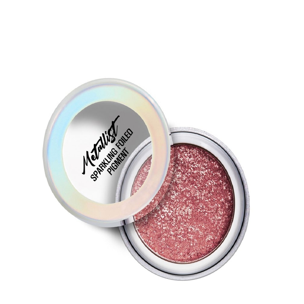 Metallist Sparkling Foiled Pigment Powder Eyeshadow 1.3g #6 Persian Rose|1.3g