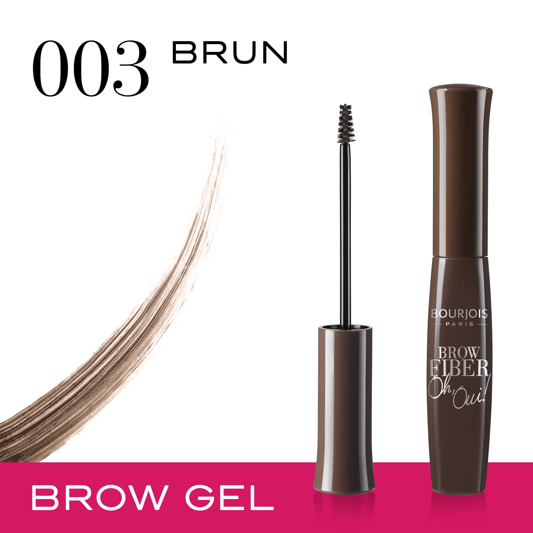 Brow Fiber Oh Oui! Eyebrow Mascara 6.8ml 003 Brun
