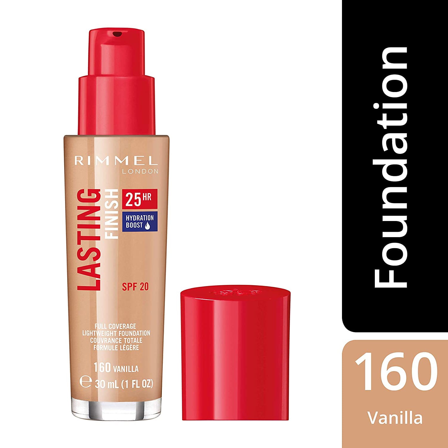 Lasting Finish 25Hr Natural Finish Foundation 30ml 160 Vanilla|30ml