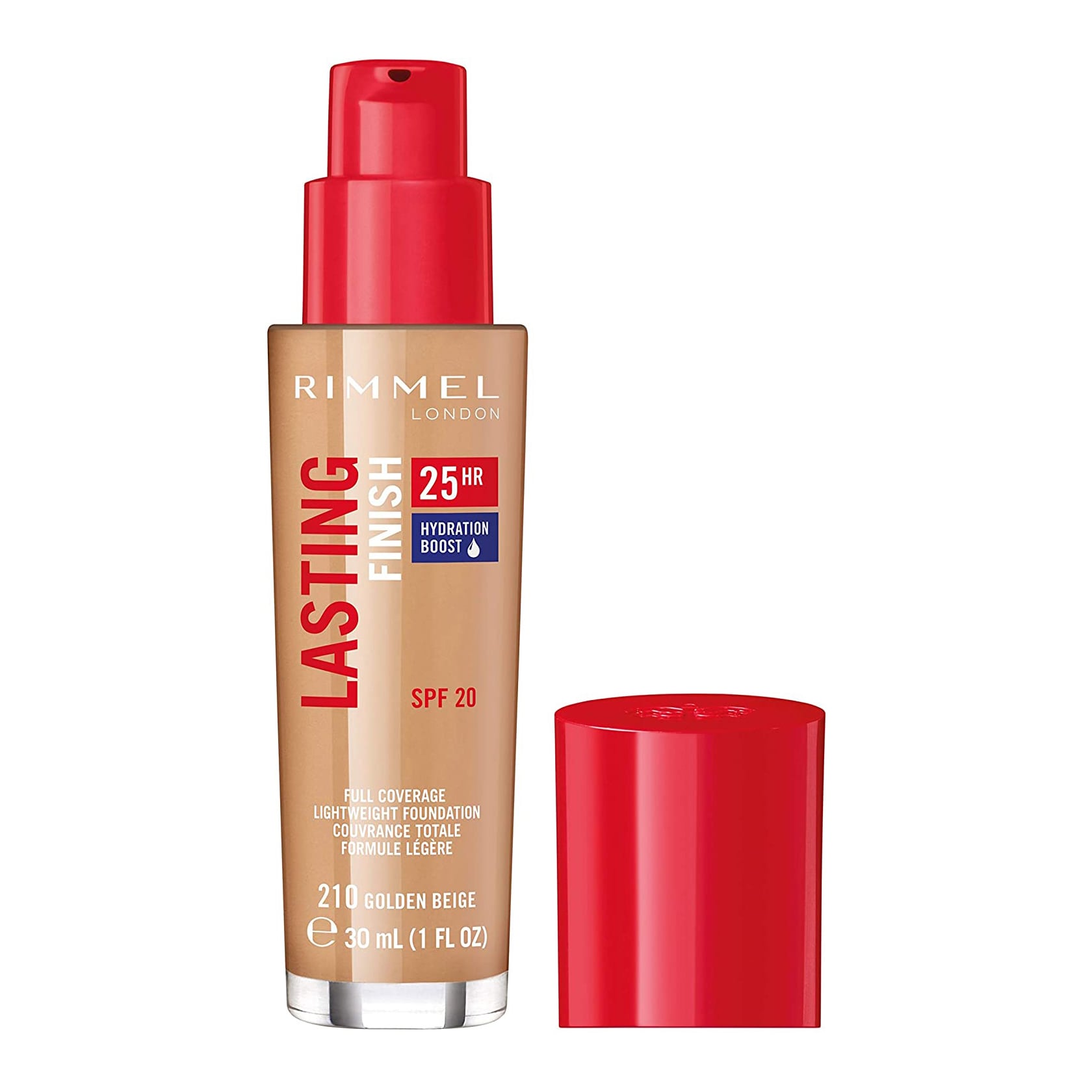 Lasting Finish 25Hr Natural Finish Foundation 30ml 210 Golden Beige|30ml