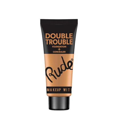 Double Trouble Natural Finish Foundation + Concealer 30ml Tan|30ml