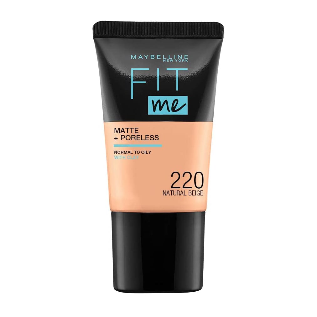 Fit Me Matte + Poreless Foundation Matte Finish 18ml 220 Natural Beige|18ml