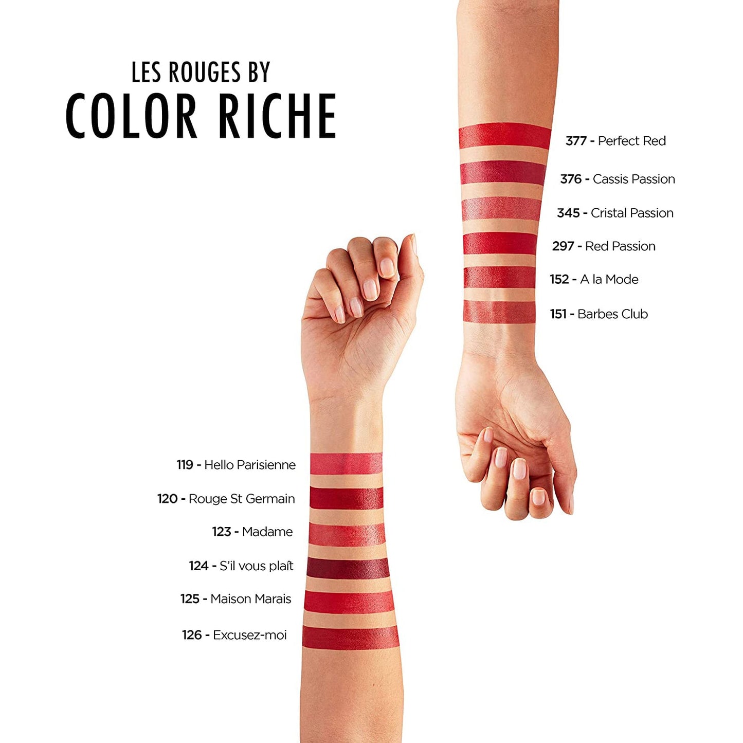 Colour Riche Long Lasting Lipstick 4.7g 297 Red Passion|4.7g