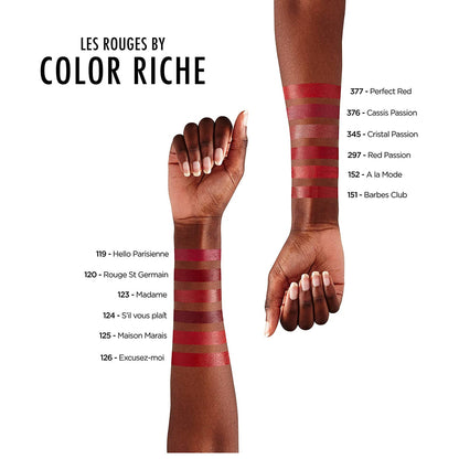 Colour Riche Long Lasting Lipstick 4.7g 297 Red Passion|4.7g
