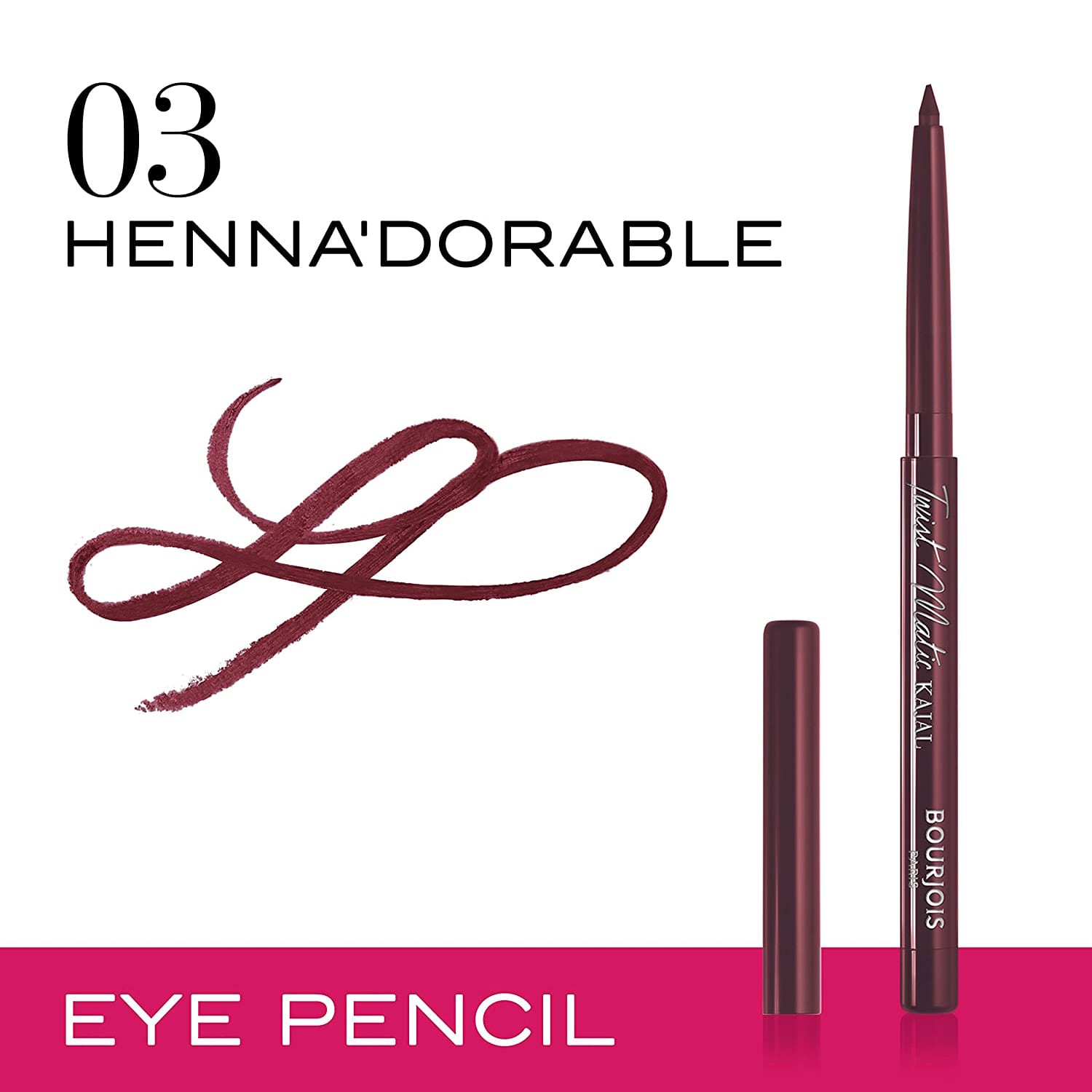 Twist'Matic Kajal Pencil Eyeliner 1.2g 03 Henna'Dorable