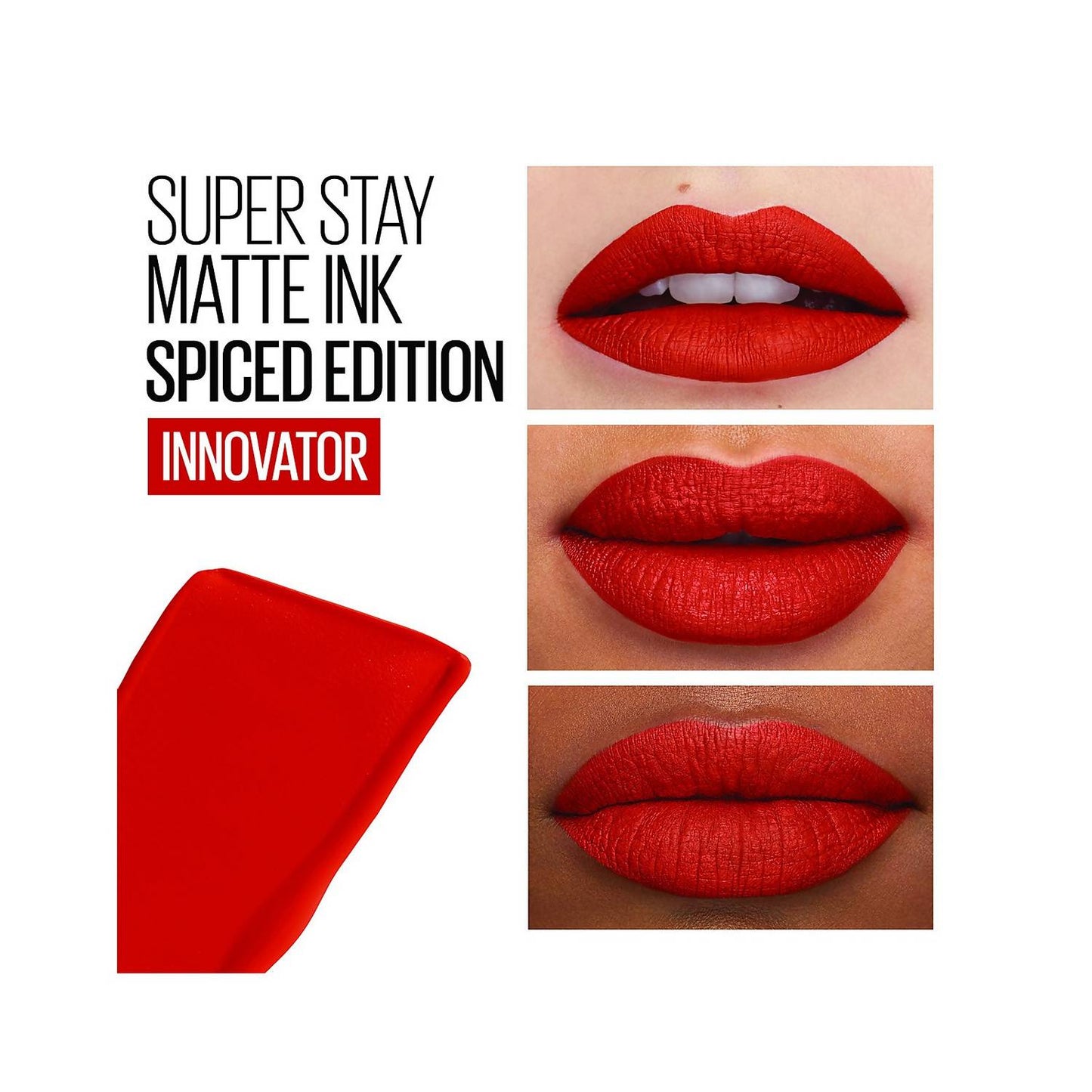 Superstay Matte Ink Spiced Matte Lipstick 5ml 330 Innovator|5ml