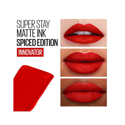 Superstay Matte Ink Spiced Matte Lipstick 5ml 330 Innovator|5ml