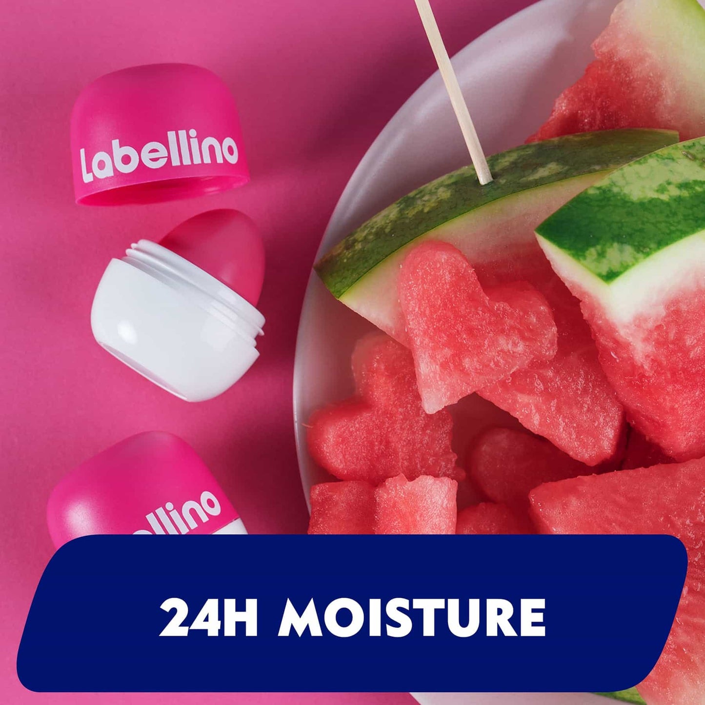 Lip Care Moisturizing Lip Balm Pink Watermelon & Pomegranate 7g 7g