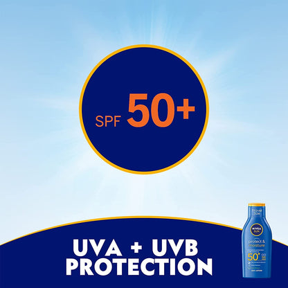 Sun Protect & Moisture SPF50+ Sun Lotion Travel Size 100ml 100ml