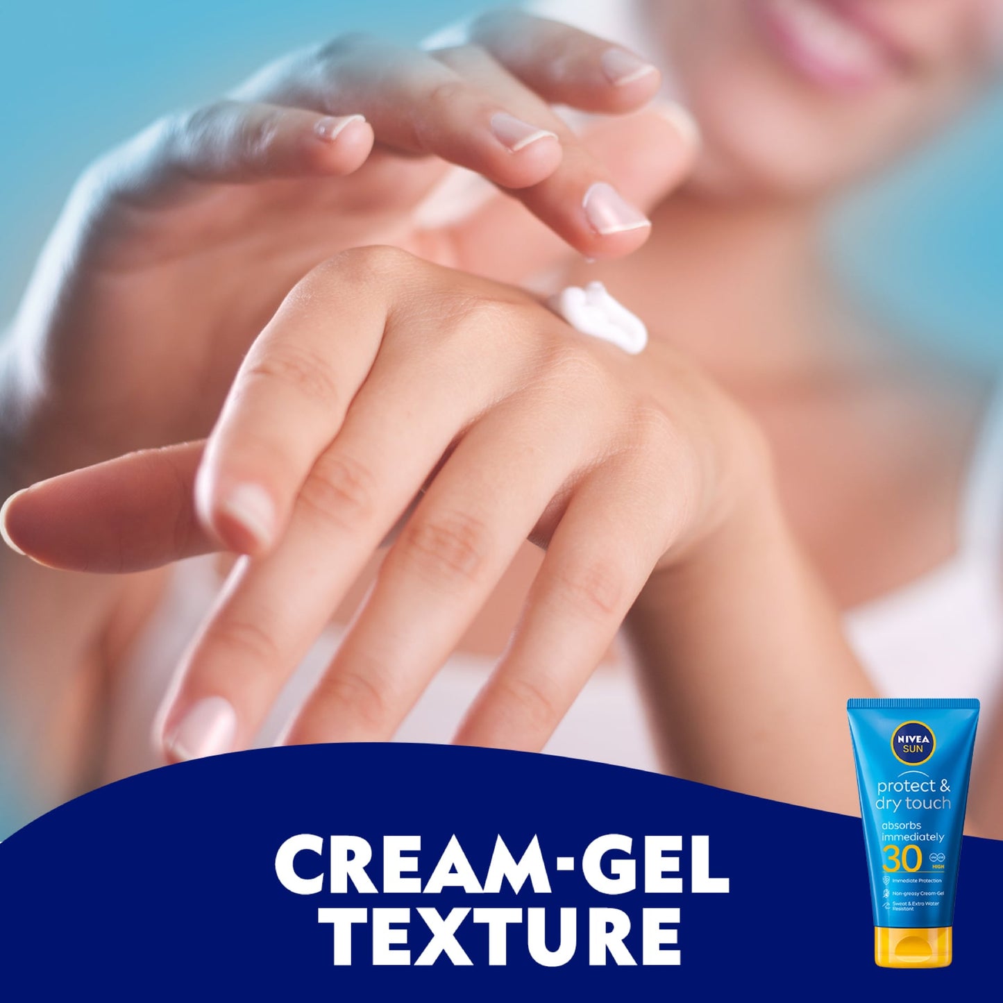 Nivea Sun Protect & Dry Touch Cream-Gel SPF 30 175ml 175ml