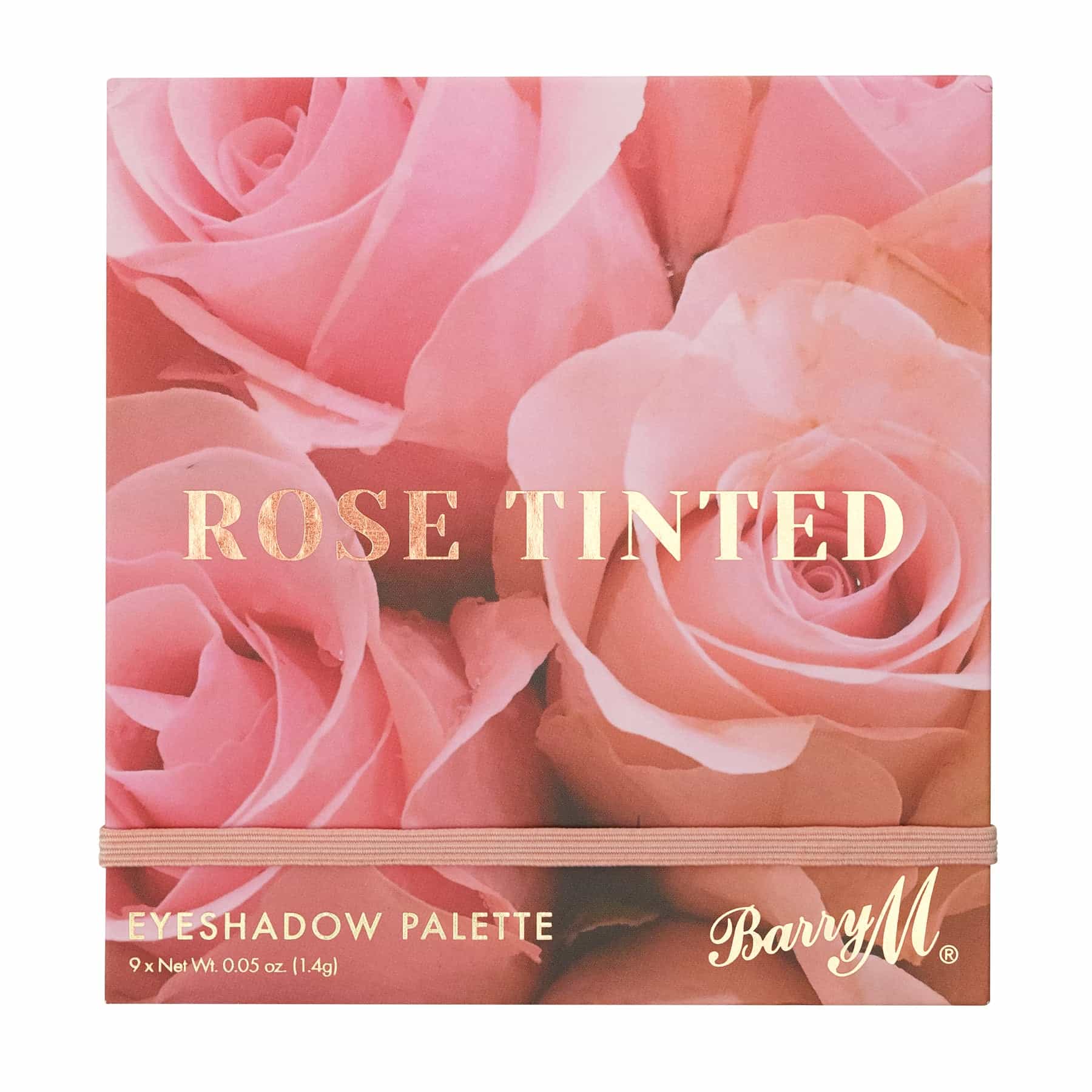 Rose Tinted Eyeshadow Palette -  9 shades 1.4g
