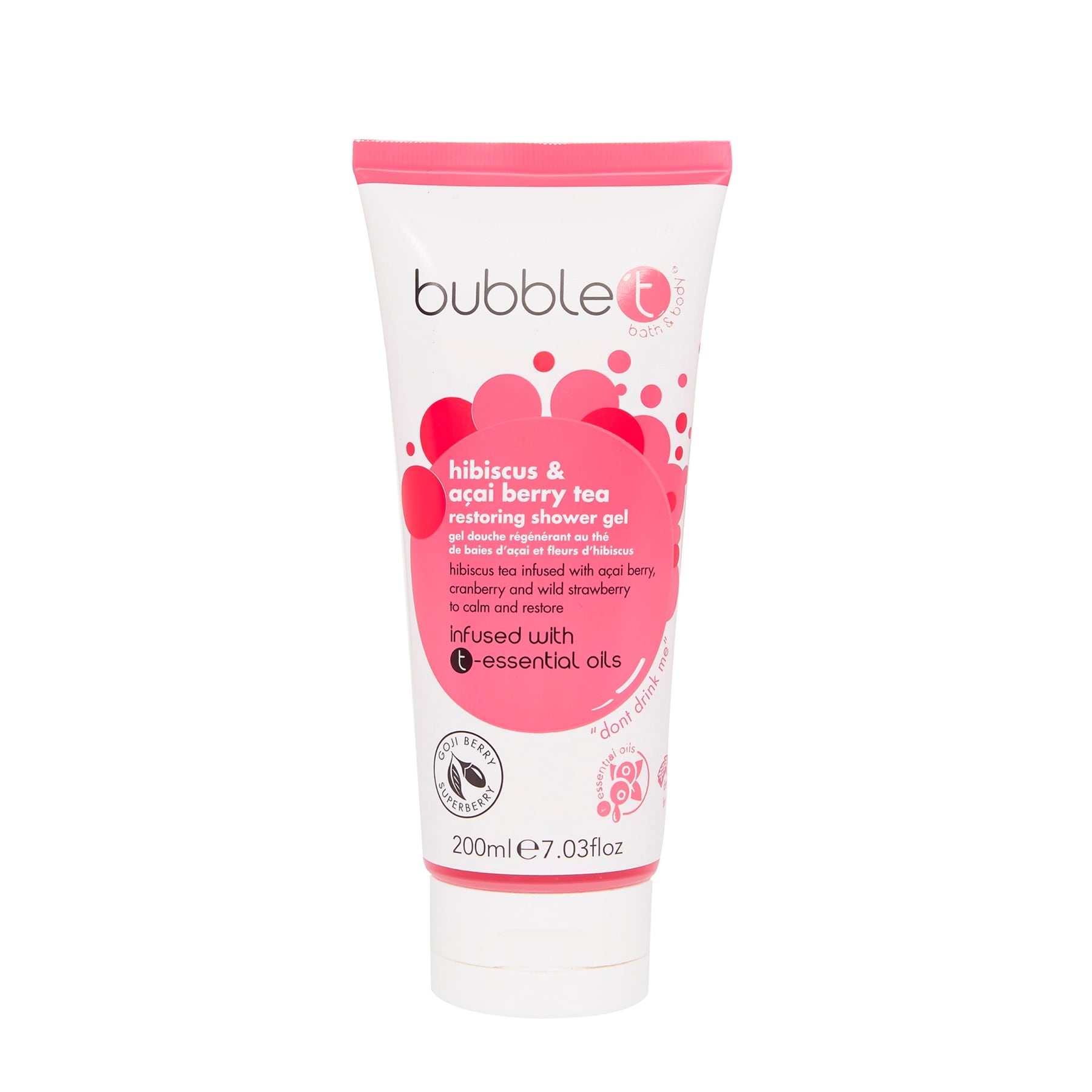 Shower Gel Hibiscus & Acai Berry Tea 200ml 200ml