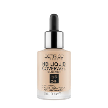 HD Liquid Coverage Foundation 30ml 010 Light Beige|30ml