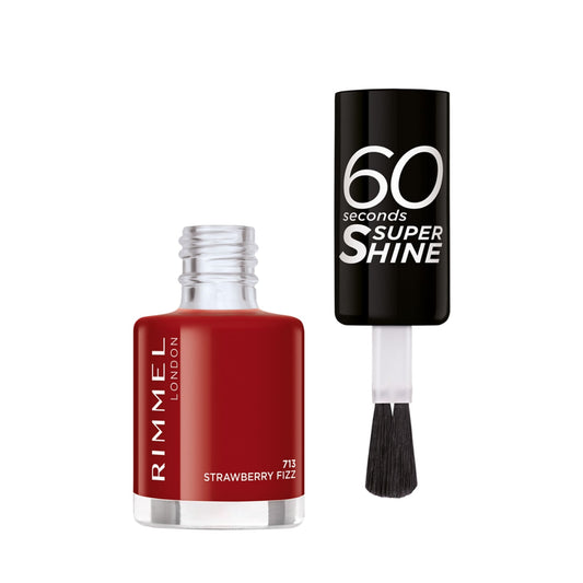 60 Seconds Super Shine Nail Polish 8ml 713 Strawberry Fizz