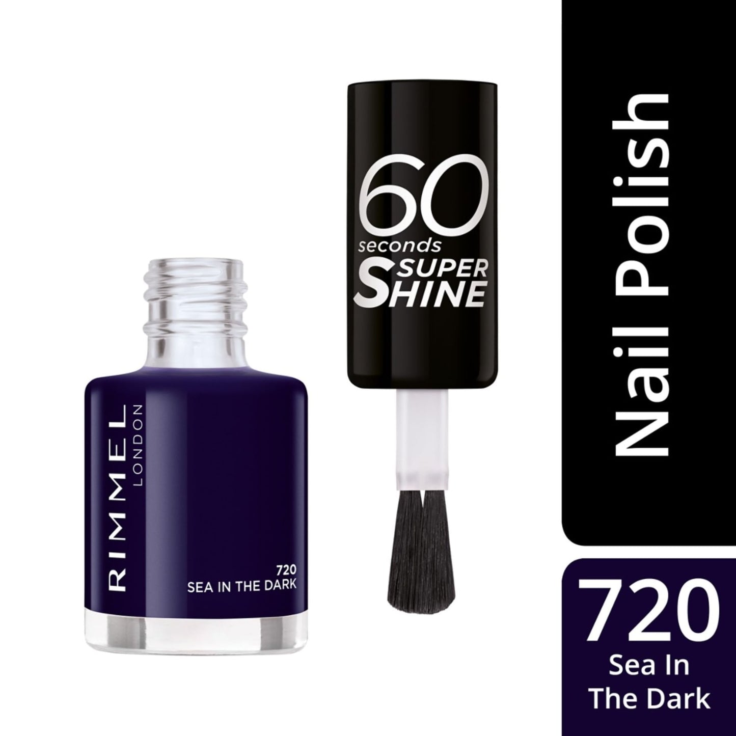 60 Seconds Super Shine Nail Polish 8ml 720 Sea in the Dark